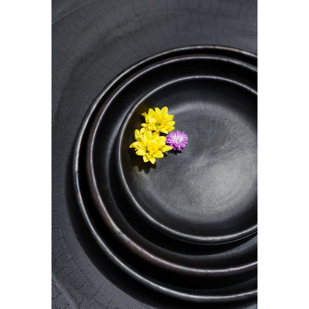 The Burned Classic Plate - Black - L