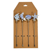 Sea aperitif spikes - Lot of 4