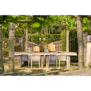 Liliano Lantern - H51 x Ø40 cm - Jute - Dark green