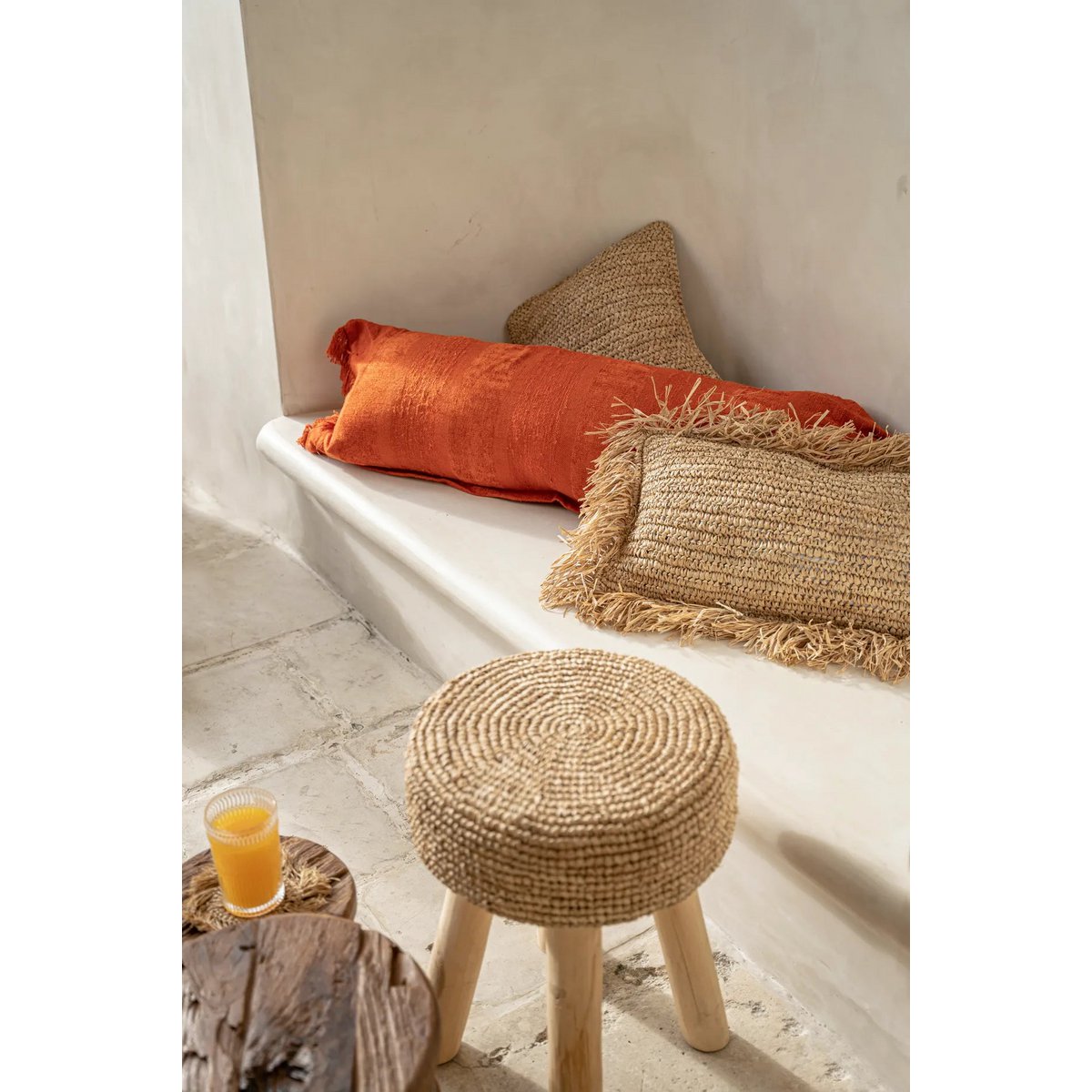 The Oh My Gee Cushion Cover - Rust Velvet - 35x100