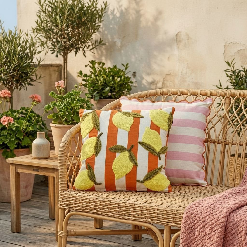 Decorative cushion Off-white