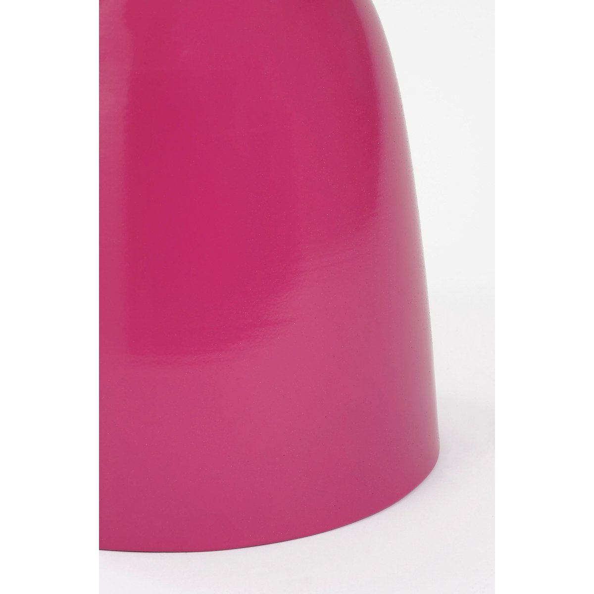 Elliot side table - H45 x Ø32 cm - Iron - Fuchsia