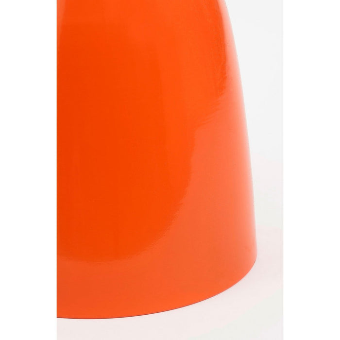Elliot side table - H45 x Ø32 cm - Iron - Orange