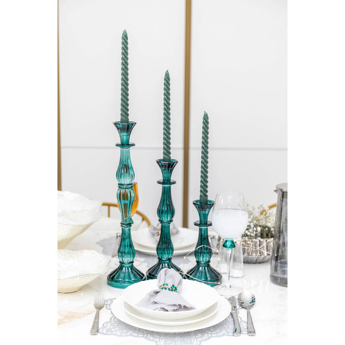 KROONLIER TURQUOISE GROOTMODEL H41CM