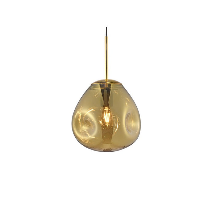 Pendant Lamp Blown Glass Small
