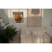 Coconut Shavings Cushion