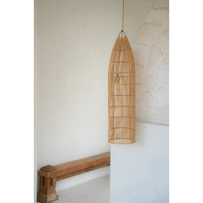 De Fish Trap Pendant - Natuurlijk - L