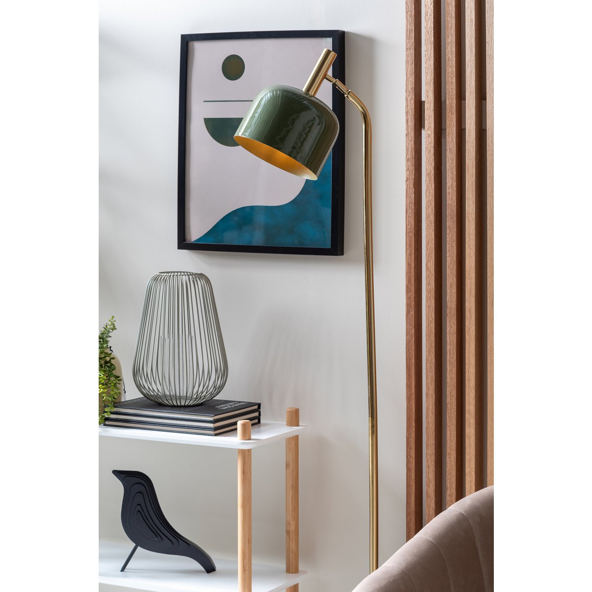Green Floor Lamp Smart