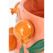 Marbella Orange Plant Pot