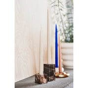 Savi Square Marble Candleholder - High
