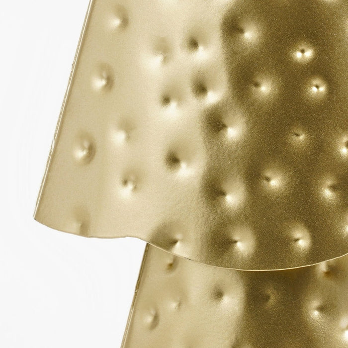 Decoration Christmas tree - L15 x B8 x H68 cm - Iron - Gold