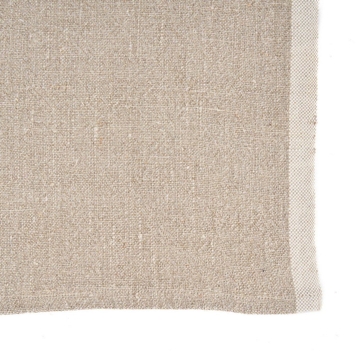 The Linen Fish Kitchen Towel - Natural White - 50x70