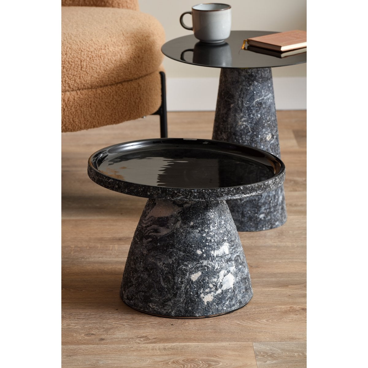 Side Table Mosaic Marble