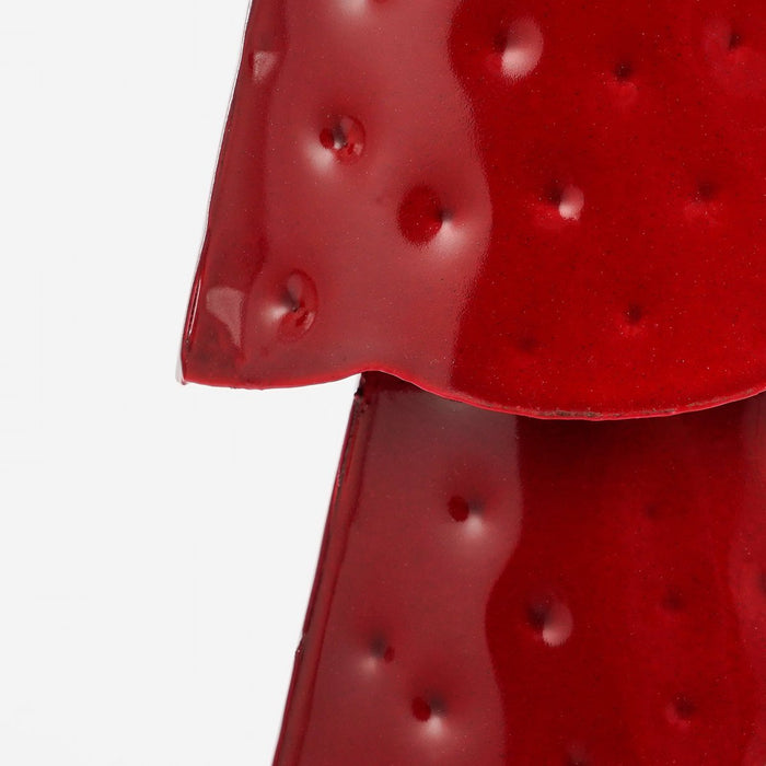 Decoration Christmas tree - L15 x B8 x H68 cm - Iron - Red