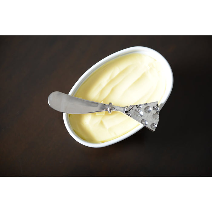 Zilveren Kaasspreider - Set van 2