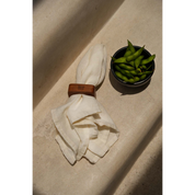 Het linnen servet - Wit - Set van 4