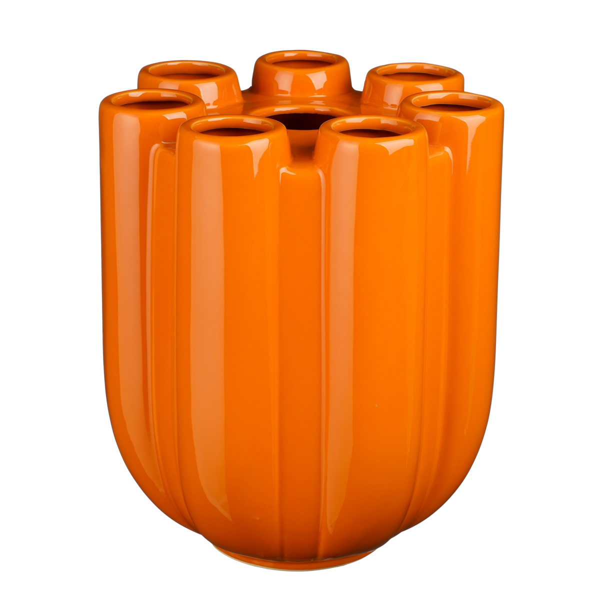 Orange Tulip Vase