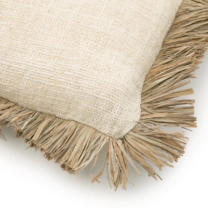 De Saint Tropez Kussenhoes - Naturel Wit - 30x50