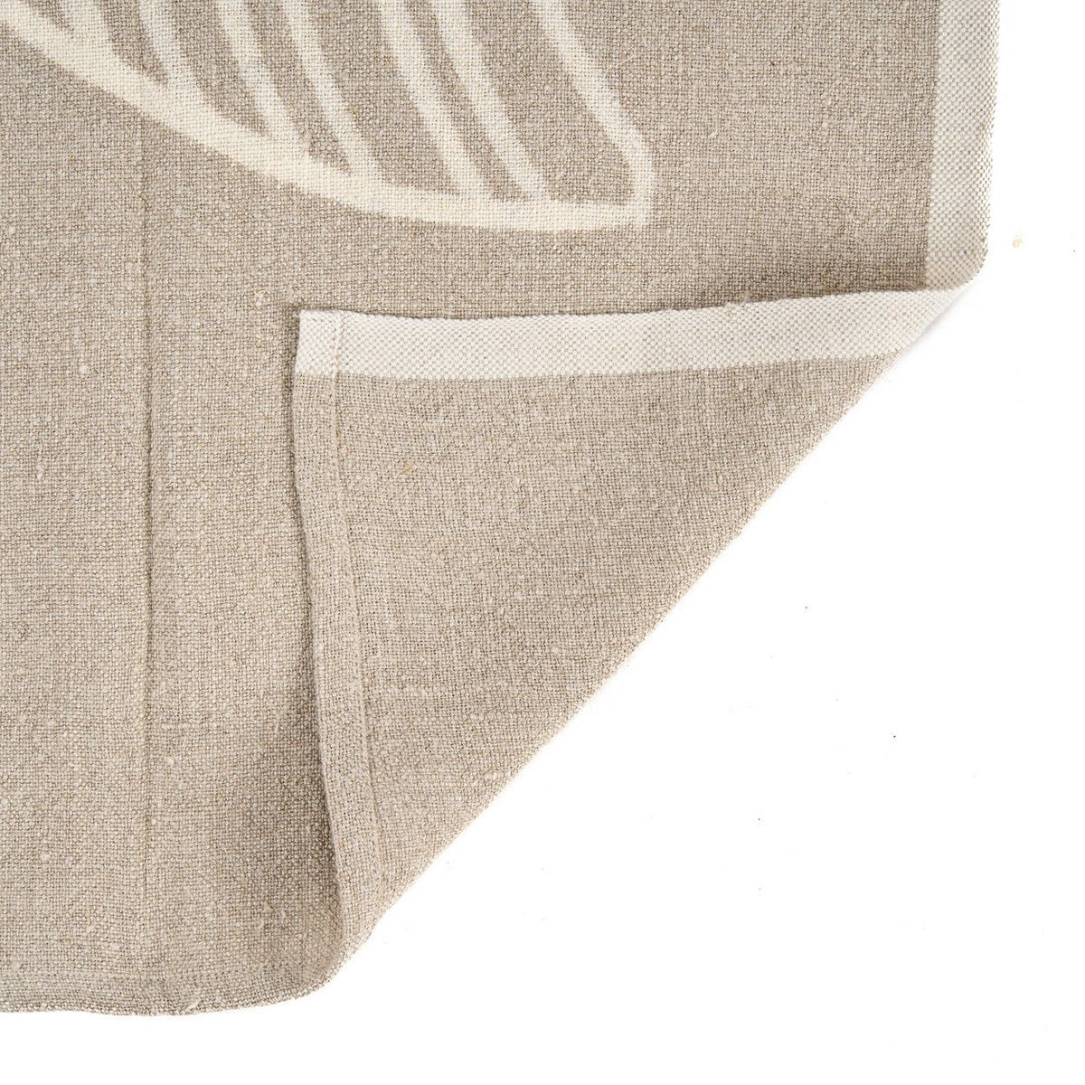 The Linen Fish Kitchen Towel - Natural White - 50x70