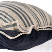 The Nordic Stripe Cushion Cover - Natural Black - 50x50