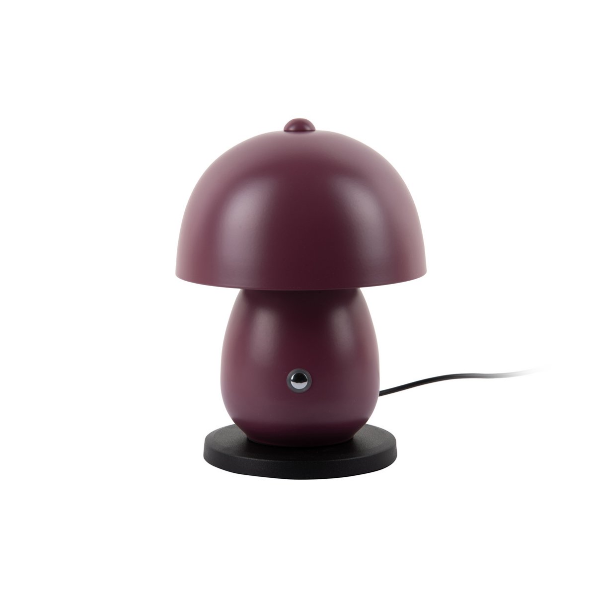 Mushroom LED Table Lamp - Burgundy
