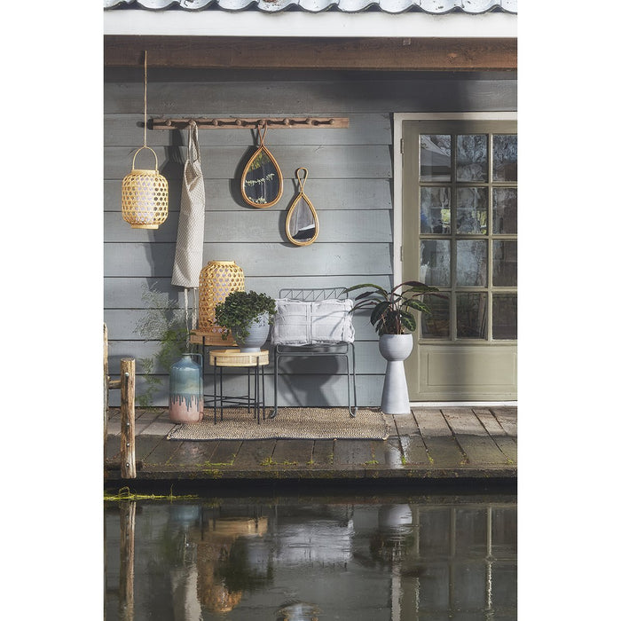 Leandro Side table - Set of 2 - H53 x Ø45 cm - Black