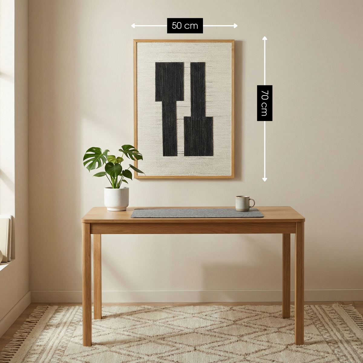 Wall decoration Black