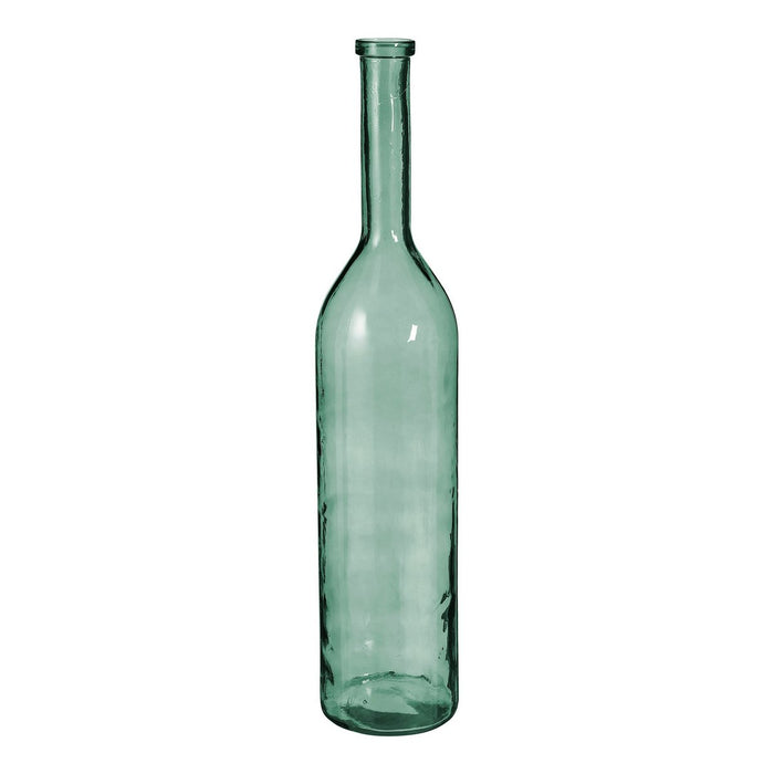 Rioja Bottle Vase - H100 x Ø21 cm - Recycled Glass - Green