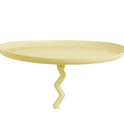Yellow Zig Zag Side Table - Medium
