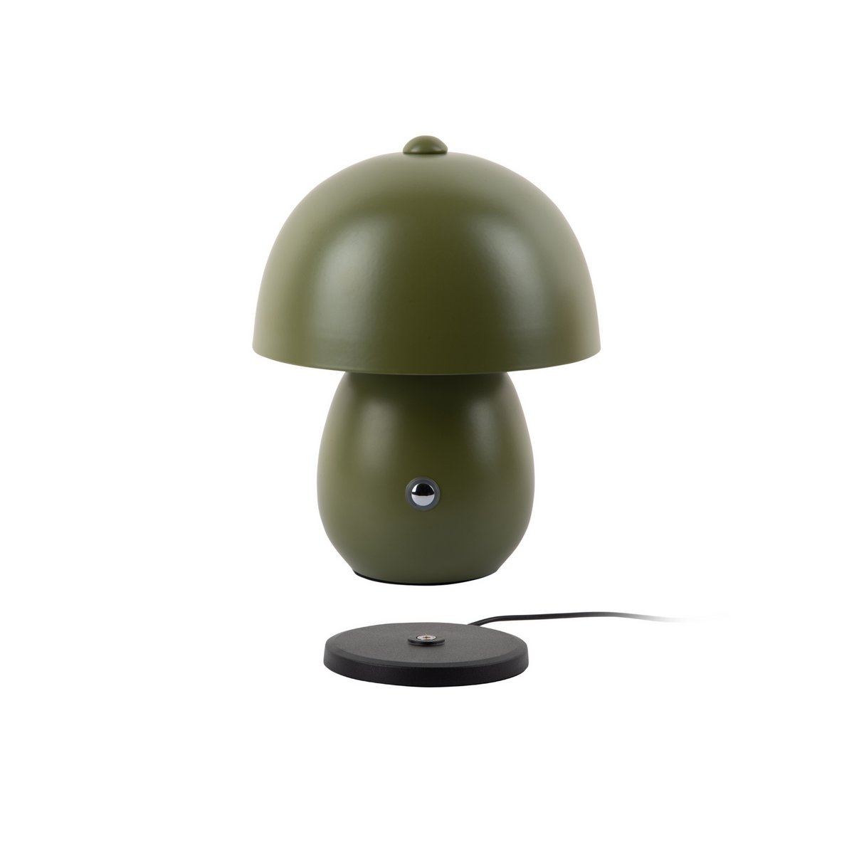 Mushroom LED Table Lamp – Olive Green