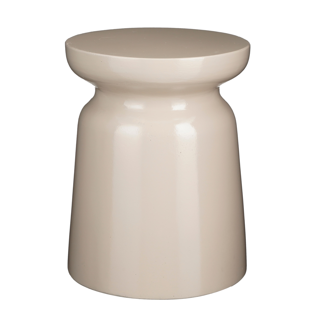 Stage Bijzettafel - H45 x Ø35 cm - Cement - Beige