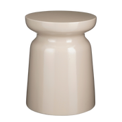 Stage Bijzettafel - H45 x Ø35 cm - Cement - Beige