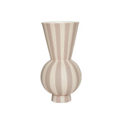 The Round Dune Vase – Sand & Taupe