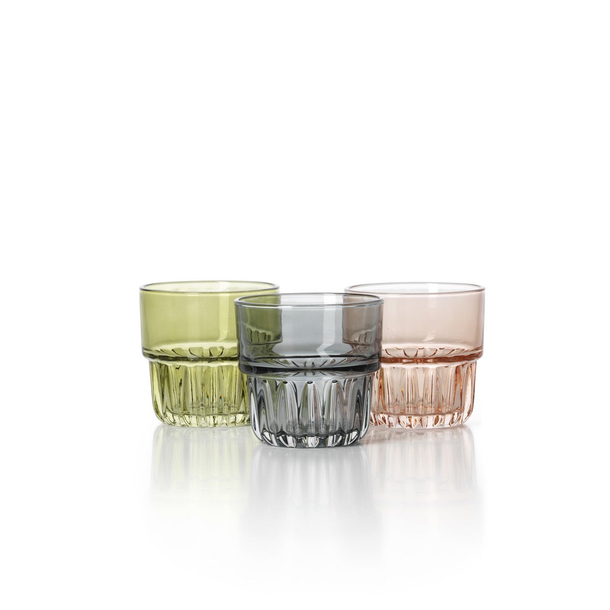 The Faceted Tumbler - Green