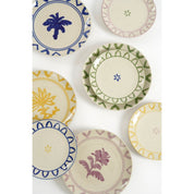 Clayton Colorful Breakfast Plates - Set of 4