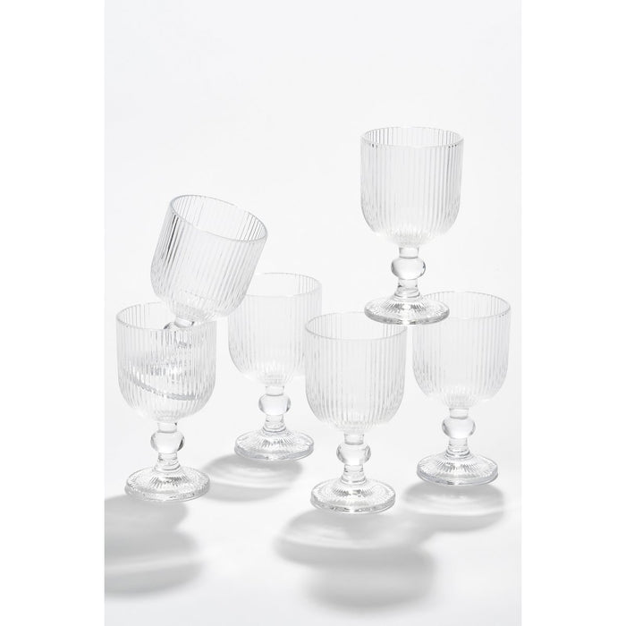 Clear Merlot Wine Glass - Set of 6