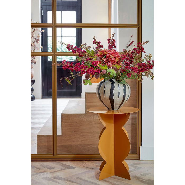 Rafi Side table - H50 x Ø40 cm - Iron - Brown
