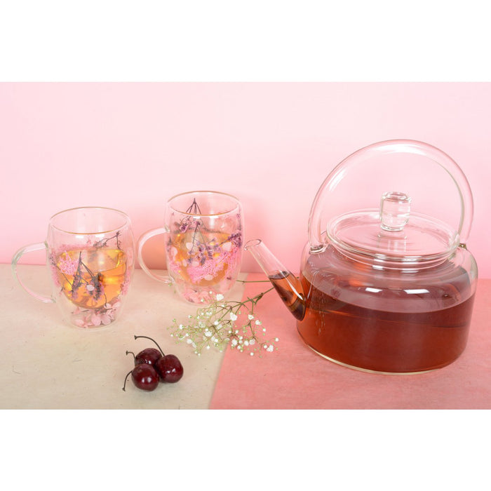 Pure Infusion Glazen Theepot