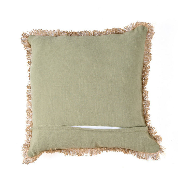The Tropical Breeze Cushion Cover - Forest Green