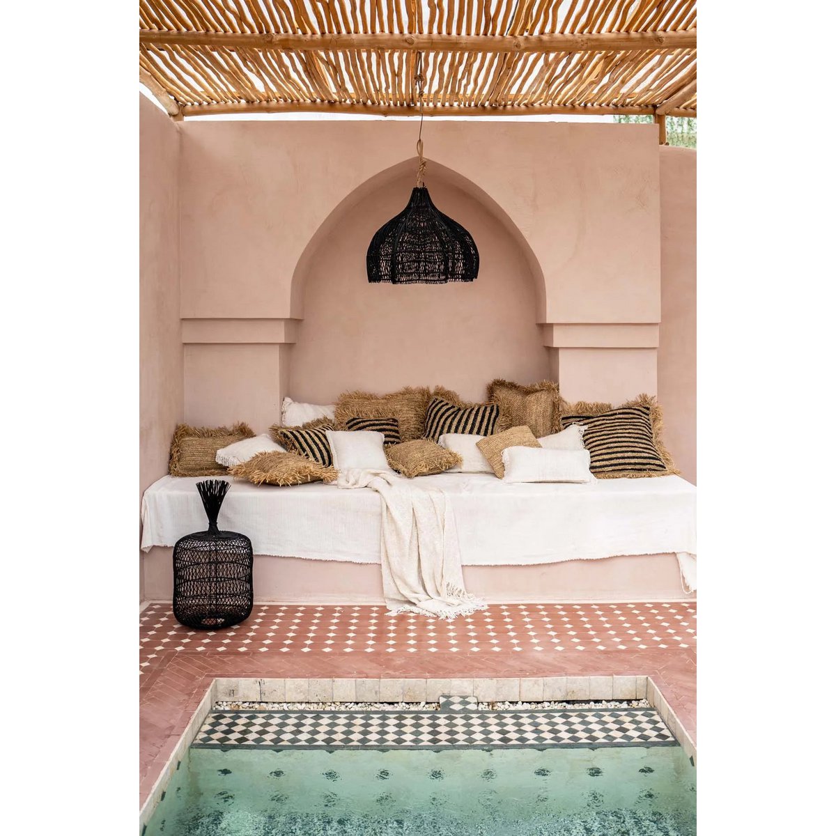 Black Whipped Hanger