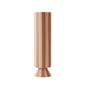 The Tall Dune Vase – Caramel & Rose