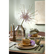 Dinner candle Light Brown 2Wax