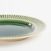 Elice breakfast board - Ø21.5 cm - Ceramics - Green