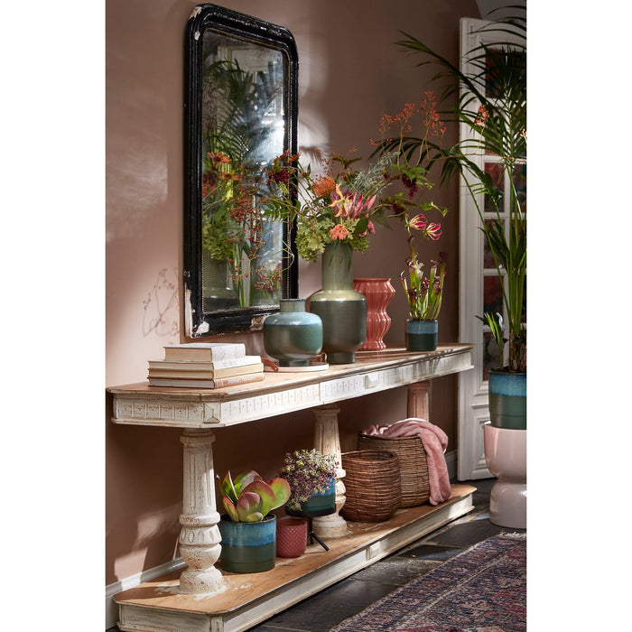 Flowerpot inside Olof Dark brown