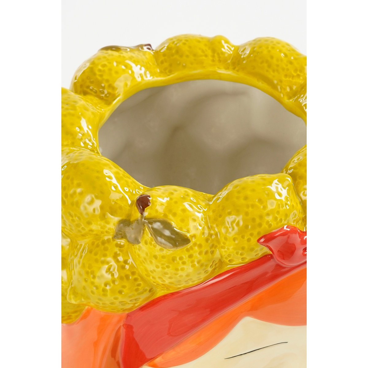 Flowerpot indoor Yellow 1Limestone