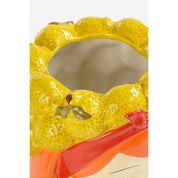 Flowerpot indoor Yellow 1Limestone