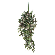 Tradescantia Artificial Hanging Plant - L15 x W30 x H80 cm - Green