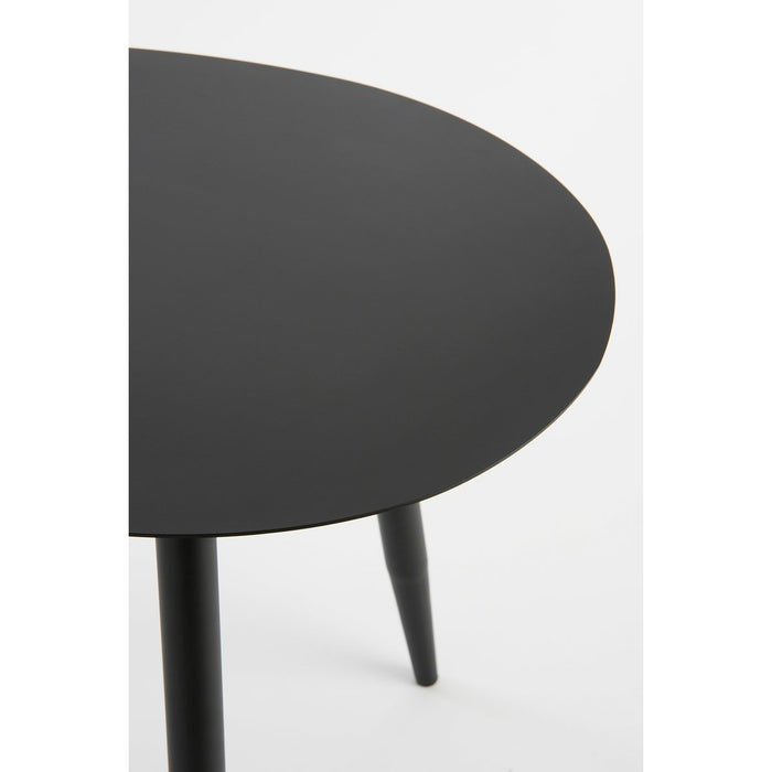 Side table - Set of 2 - L80 x W60 x H47 cm - Metal - Black