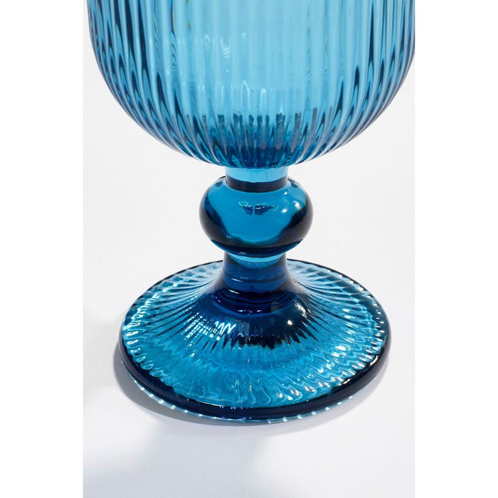Blue Merlot Wine Glass - Set of 6
