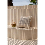 The Misty Cushion Cover - Natural Black